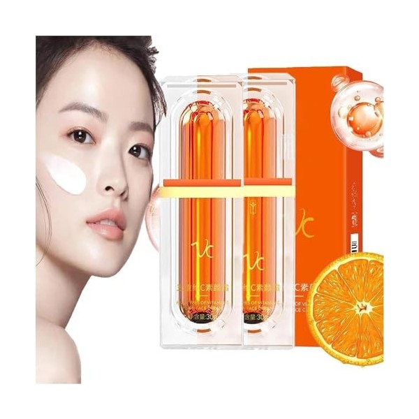 Five Vitamin C Tone-Up Cream, Five Vitamin C Natural Makeup Cream, Tone Up Cream, Hydrating Beauty Face Cream, Moisturizing T...