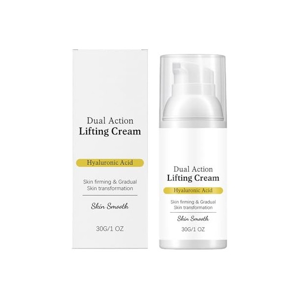 Crème Raffermissante Visage,30g Hydratante Lissante Non Grasse - Crème Liftante pour Peau Relâchée Femme | Pour Beauté Pré-Ma