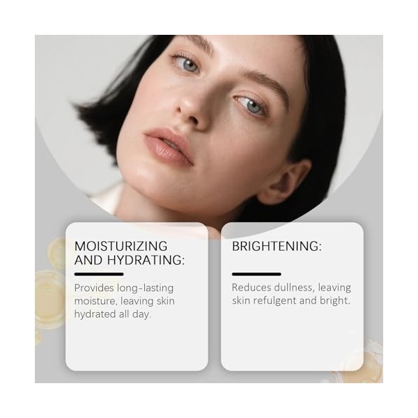 Crème hydratante en capsules de rétinol, crème hydratante raffermissante anti-âge, améliore lélasticité de la peau, atténue ...