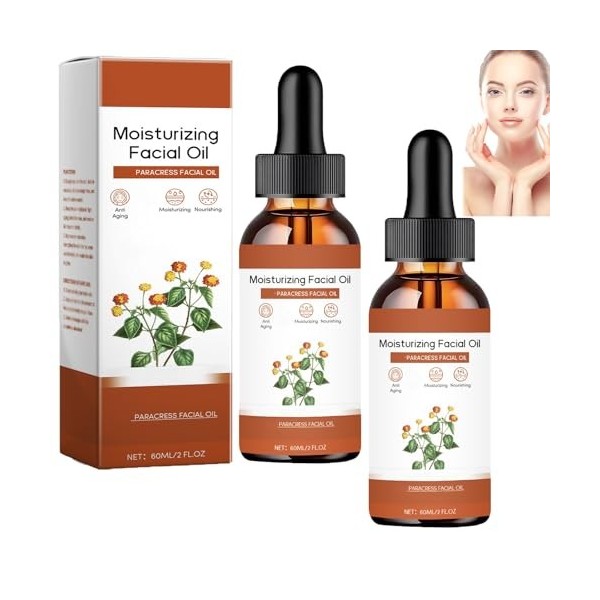 Huile de cresson pour le visage,huile essentielle de cresson hydratante pour lisser les rides et ridules,sérum hydratant et é...