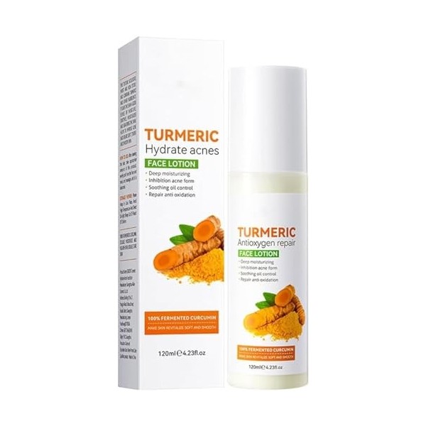 Turmeric Skincare Set, Turmeric Anti Oxidation Face Serum,Turmeric Dark Spot Corrector Serum for Reduces Fine Lines and Dark ...