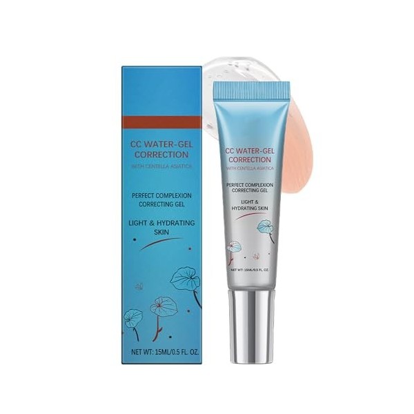 Crème Visage Correctrice De Couleur – Hydratant Réparateur De Peau, Correcteur De Rougeurs | Texture Légère Non Grasse, Formu...