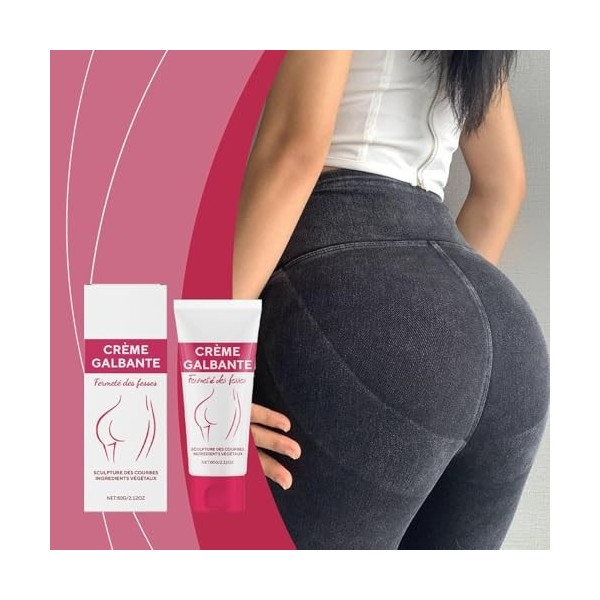 Crème Raffermissante au Actifs Naturels,Crème raffermissante pour les fesses, hydratante en profondeur, raffermissante et mod...