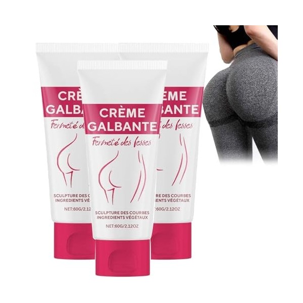 Crème Raffermissante au Actifs Naturels,Crème raffermissante pour les fesses, hydratante en profondeur, raffermissante et mod...