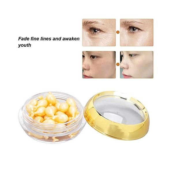 Capsule de Sérum au Rétinol pour Réduire les Rides, éclaircir et Revitaliser la Peau, Hydrater et Résoudre les Problèmes de P