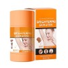 Bâton de peau éclaircissant, baume naturel pour le visage 30 g avec soin hydratant – Crème hydratante naturelle au format bro...