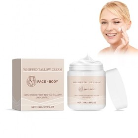 Crème Hydratante Au Suif De Bœuf, 118 Ml Crème De Suif De Bœuf Pour Les Soins De La Peau Baume Au Miel De Suif Baume De Suif 