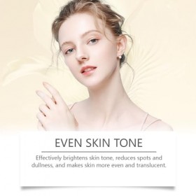 Solution ultime anti-âge éclaircissante visible avec des ingrédients naturels pour une peau améliorée [100 ml] VXj868 cafee,