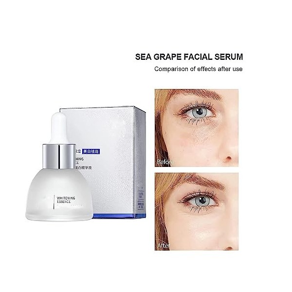 Lovelycat Lotion visage Sea Grape de Corée sea Grape skin Serum sea Grape Facial Serum hydratation hydratante rétrécissement ...