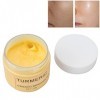 Crème émulsion Resserrement des Pores Hémorroïde Réparatrice Curcuma Crème pour le Visage Hydratante Hydratante Blanchissant 
