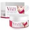 Crème Raffermissante & Repulpante Visage avec Crème Lifting Immediat, Cream Anti Rides Femme pour Contour du Visage, Éclat Ra...