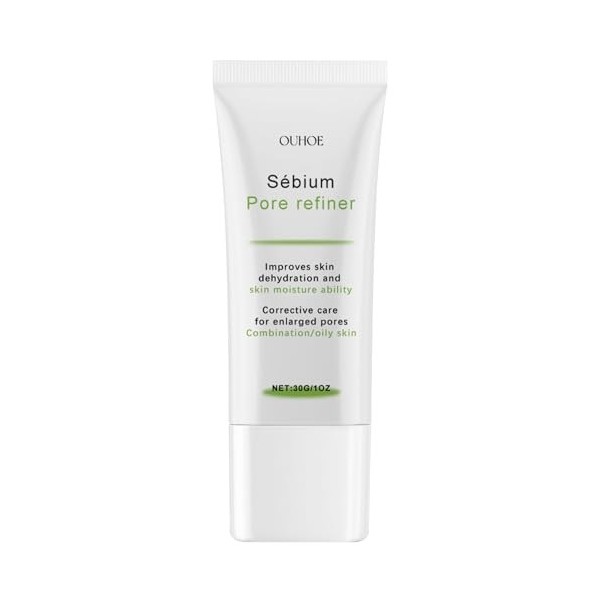 2 pièces Sébium Pore Refiner, Resserre les Pores, Affine le Grain de Peau, Contre Pores Dilatés Visage, Pore Refiner Serum, p...
