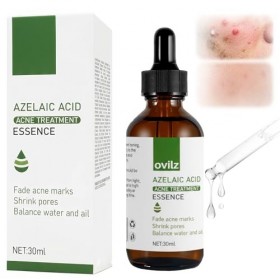 30ml Sérum Anti-Acné,Essence Soin Visage pour une peau nette,Réduit efficacement pour Atténuer Boutons,Points Noirs et Marque
