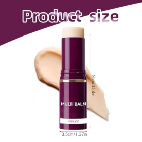 Teegxddy 1 PCS Calcium Multi Balm | Anti-âGe, Affaissement, Rides, Baume Multi-Vitaminé Au Calcium,CrèMe Réparatrice Et Hydra...