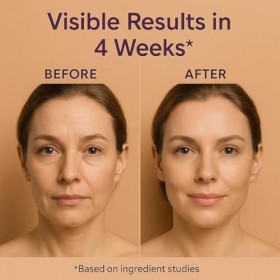 Crème multi-effets au collagène et au calcium coréens - Raffermissante, soin du visage, du cou et des yeux, lisse les rides, ...