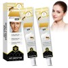 2*20g Crème au Venin d’Abeille Anti-Rides,Soin Hydratant Raffermissant Visage et Cou,Texture Légère à Absorption Rapide,Répar...