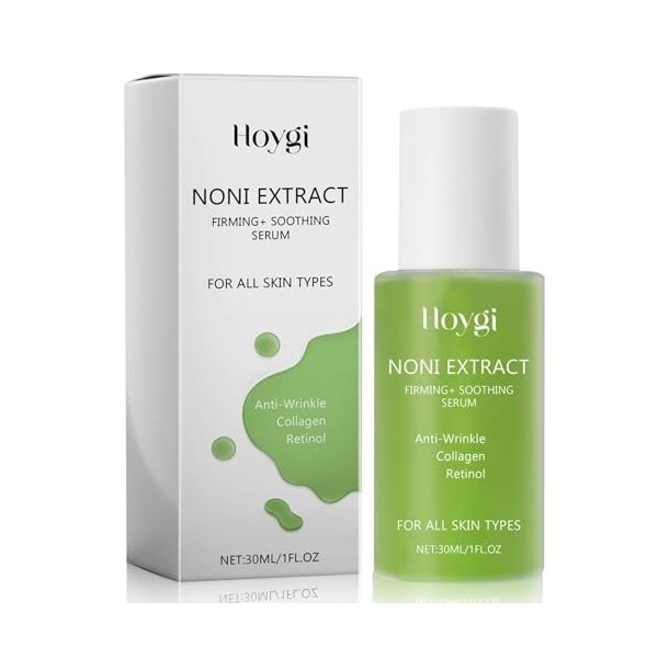 Noni Ampoule, Noni ampoule serum, Noni Serum Visage, Sérum de Noni Raffermissant, Noni Energy Ampoule, Anti-âge Sérum Hydrata