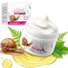 100g Crème Collagène Visage à la Bave d’Escargot – Crème Hydratante Visage Anti-Rides Femme, Soin Anti-Âge, Améliore l’Élasti...