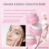 Sakura Essence Crème pour le visage, crème hydratante pour le visage, crème anti-rides avec hydratation intense, crème de jou
