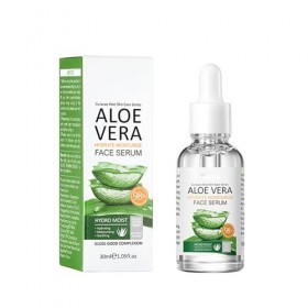 Virecose 30ml Sérum Hydratant pour le Visage à l’Aloe Vera, Anti-rides, Serum-Anti-âge et Hydratant Raffermit la Peau, Anti-r