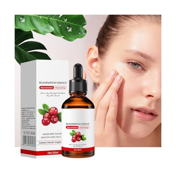 Huile De Busserole Eclaircissante, Huilé De Busserole Eclaircissante Peau Noire, Alpha Arbutin Dark Spot Correcting Glow Seru...