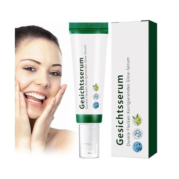 Capgoost Dark Spot Correcting Glow Sérum à la nicotinamide 50 ml, sérum hydratant pour le visage, éclaircissant les taches de