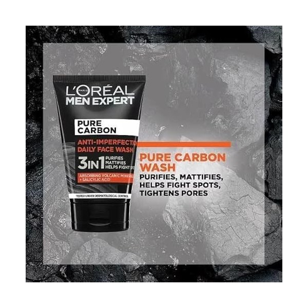 Men Expert Pure Carbon Anti-Imperfection 3in1