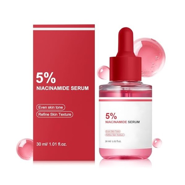 Niacinamide Serum, TXA Niacinamide Sérum 15%, Serum Niacinamide, Illumine Léclat de la Peau, Réduit le Teint Terne et les Ri ...