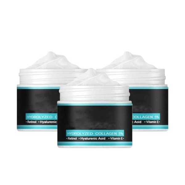 Creme Hydratante Visage Homme, Creme Anti Ride Soin Visage Homme, Crème Hydratante Pour Hommes Au Collagène, Soin Anti-âge Jo...