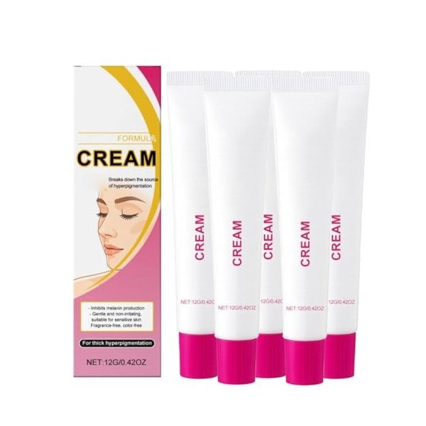 Arbutin Creme Anti tache Visage,Crème Eclaircissante Peau Noir Puissant,Creme Eclaircissante Parties Intimes,Even out Tone,An...