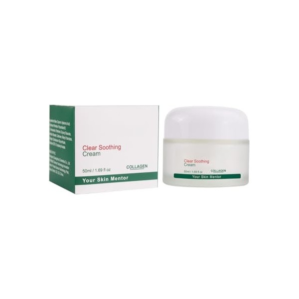 CrèMe Hydratante Apaisante, Hydratante, Anti-Rides Et Anti-âGe, Apaise Et RéPare La Peau, 50ml 1