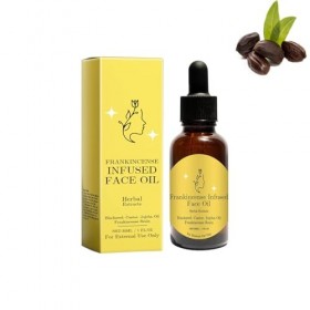 Huile dencens pour la peau, sérum visage anti-rides et anti-âge, sérum pour le visage pour tous les types de peau, lisse les ...