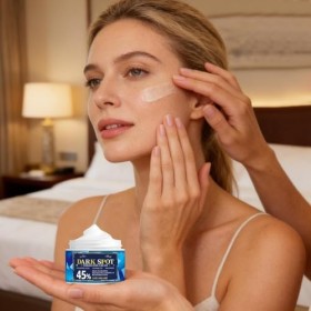 Crème éclaircissante visage | Hydratation du visage - Crème réparatrice pour teint irrégulier - pour coudes genoux mains bras