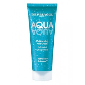 Dermacol Crème hydratante Aqua Aqua - Riche en crème hydratante pour une peau douce et éclatante, idéale pour un usage quotid