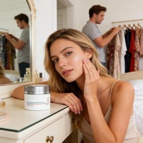 Crèmes Hydratantes pour le Visage - Baume pour le cou éclaircissant, liftant, hydratant, non gras,Crème Hydratante et Nourris...