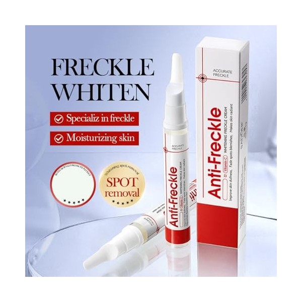 Crème éclaircissante visage anti-taches pigmentaires,crème éclaircissante à la vitamine C contre les taches brunes,mélasma,Wh...