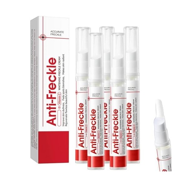 Crème éclaircissante visage anti-taches pigmentaires,crème éclaircissante à la vitamine C contre les taches brunes,mélasma,Wh...