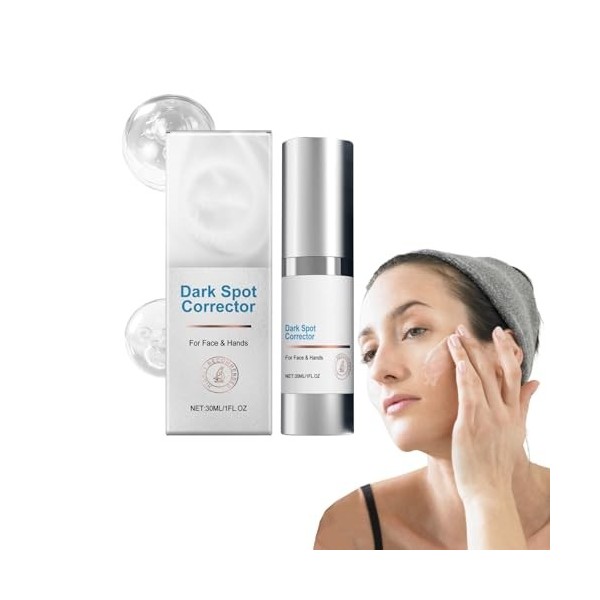 Sérum correcteur déclat pour le visage et le corps - Traitement de lhyperpigmentation au complexe de vitamine C, réparation C...
