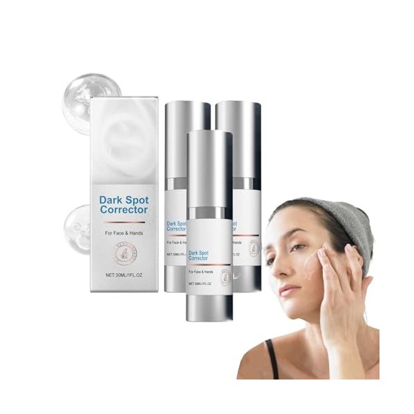 Sérum correcteur déclat pour le visage et le corps - Traitement de lhyperpigmentation au complexe de vitamine C, réparation C...