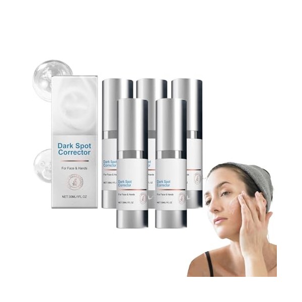 Sérum correcteur déclat pour le visage et le corps - Traitement de lhyperpigmentation au complexe de vitamine C, réparation C...