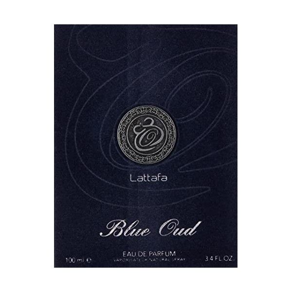 Lattafa Perfumes Blue Oud Opulent Eau de parfum 100ML Unisex Notes: Patchoumo, Musc, Oud et Vetiver