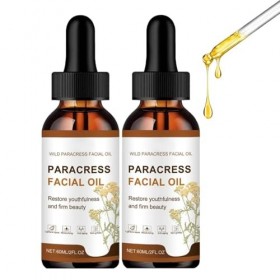 Paracress Facial Bio Oil,Huile Essentielle Hydratante Anti-âge Pour Réduire les Rides et Ridules,Sérum de Paracress pour le V