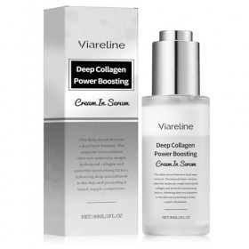 Collagen Booster Toner Serum,Sérum Visage Collagène,Sérum Anti -Âge,Soin Intensif Anti-âge,Réduction des Rides & Ridules,Cont