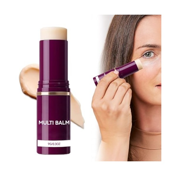 EIROVYA 1 PCS Calcium Multi Balm,Anti-âGe, Affaissement, Rides, Baume Multi-Vitaminé Au Calcium, CrèMe Réparatrice Et Hydrata
