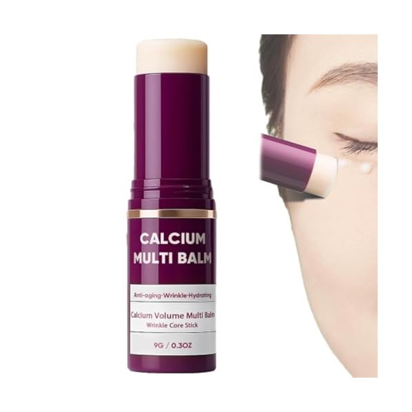 Calcium Multi Balm | Anti-âGe, Affaissement, Rides, CrèMe Réparatrice Et Hydratante Intensive, Baume Multi-Vitaminé Au Calciu