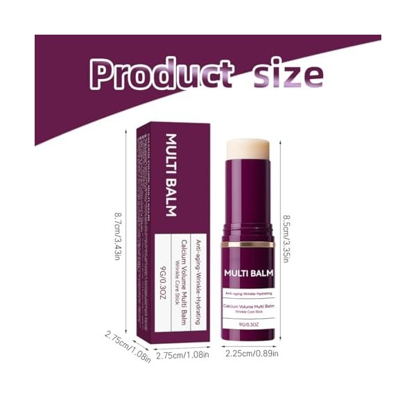 Teegxddy 1 Piece Firming Skin Care Stick, Anti-Wrinkle Serum Stick, Moisturising Stick for Dry and Sensitive Skin, Multi-Coll