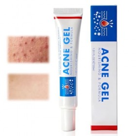 30g Peaux purifiant Crème Visage,Crème Apaisante,Formule Soin gel,Affine le grain de Peau,Pour une peau plus nette et équilib