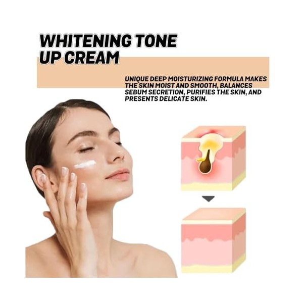 Creme Anti Tache Visage,Creme Eclaircissante Peau Noir Puissant,Anti Tache Brune Visage Efficace,Crèmes Pour Enlever Les Tach...