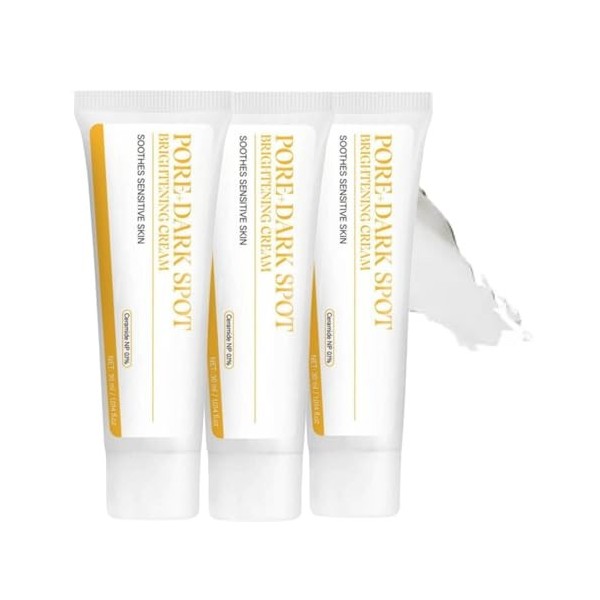 Creme Anti Tache Visage,Creme Eclaircissante Peau Noir Puissant,Anti Tache Brune Visage Efficace,Crèmes Pour Enlever Les Tach...