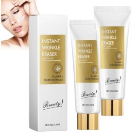 Skips the Line Crème Effaceur De Rides Instantané, Skin Paris Creme Instant, Sérum Anti-Rides Lotion Raffermissante, Crème D ...